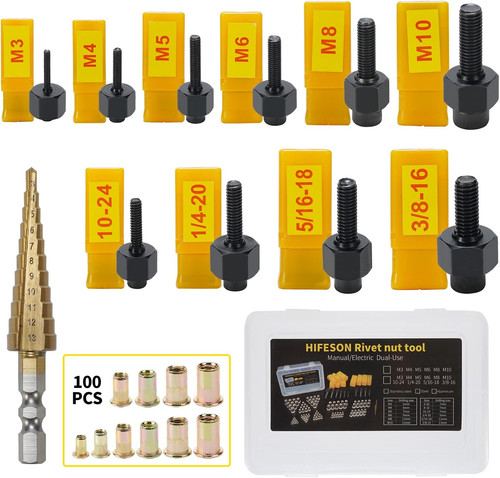 Rivet nut tool - nut, nuts